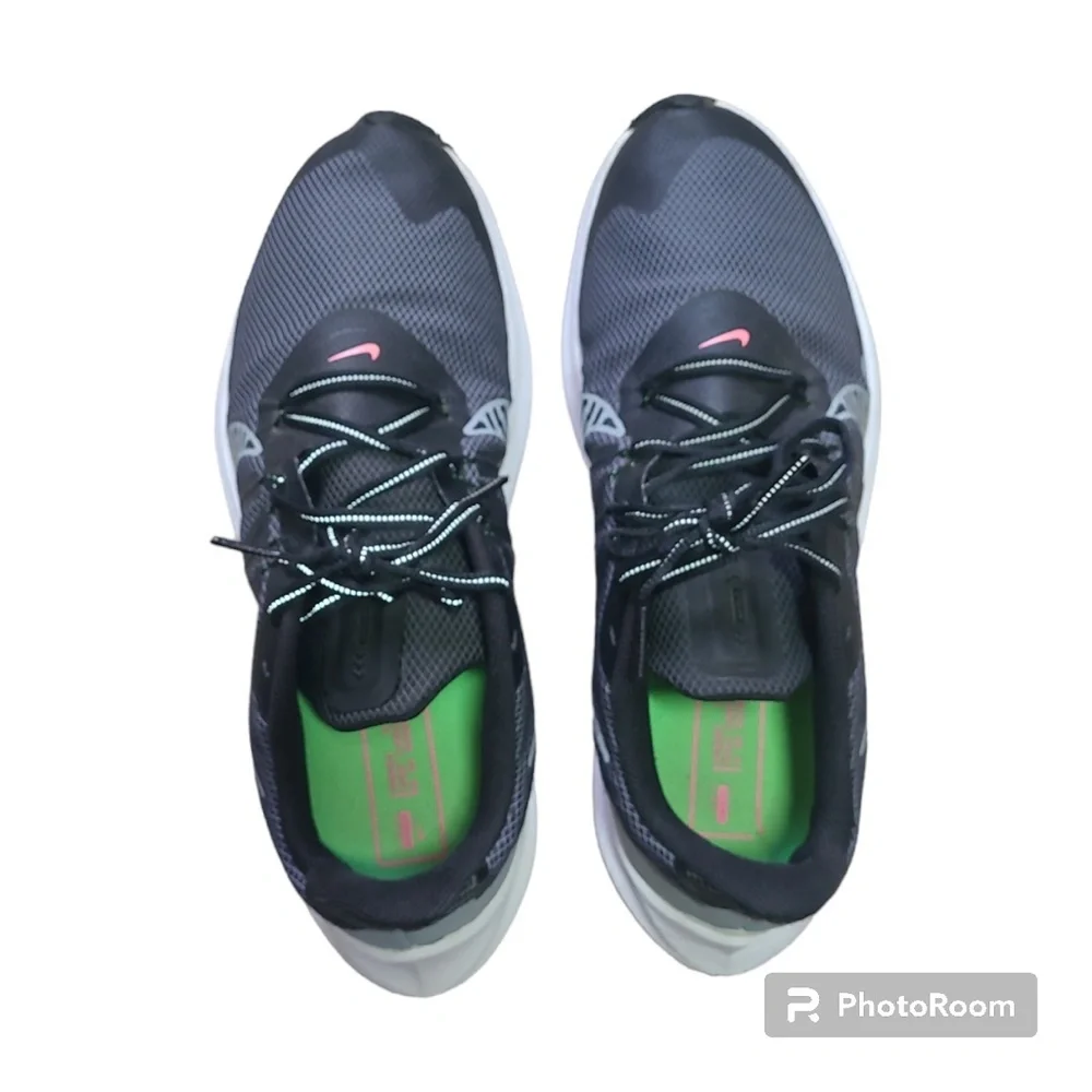 Nike Air Zoom Winflo 7 Shield Running Shoes Obsidian Mist Black Men's Size 10 - Picture 9 of 13
